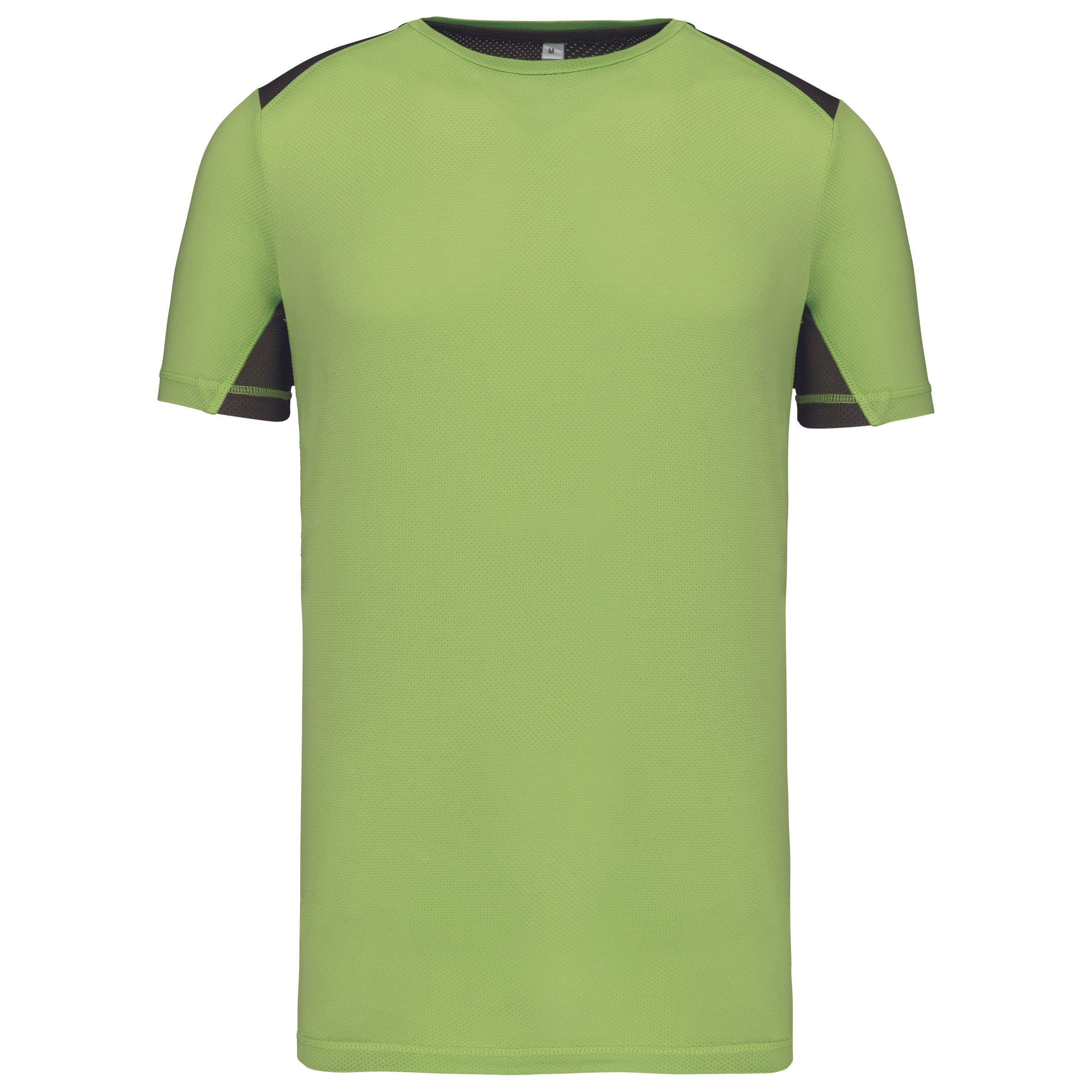 T-shirt de sport bicolore unisexe