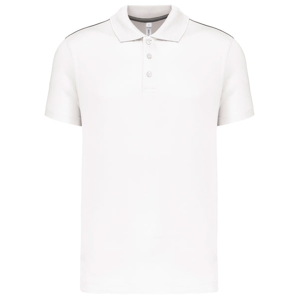 Men's short-sleeved polo shirt