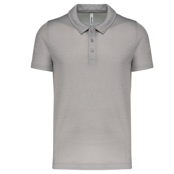 Short-sleeved sports polo shirt