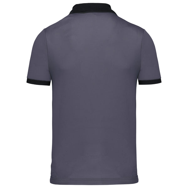 Performance piqué poloshirt voor heren