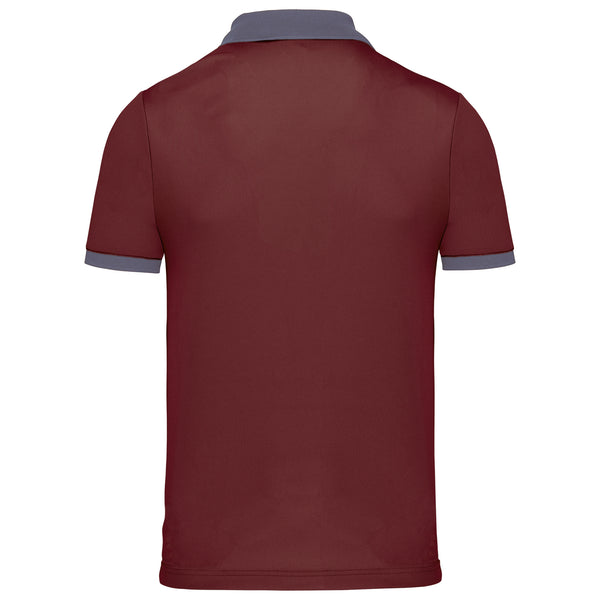 Performance piqué poloshirt voor heren