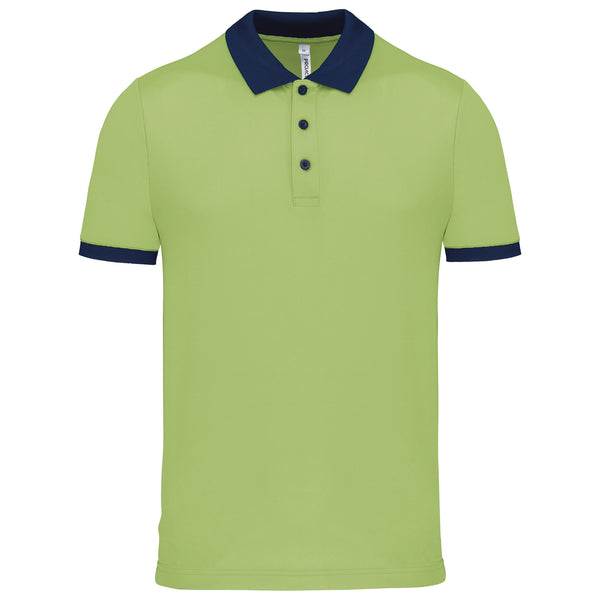 Men's performance piqué polo shirt