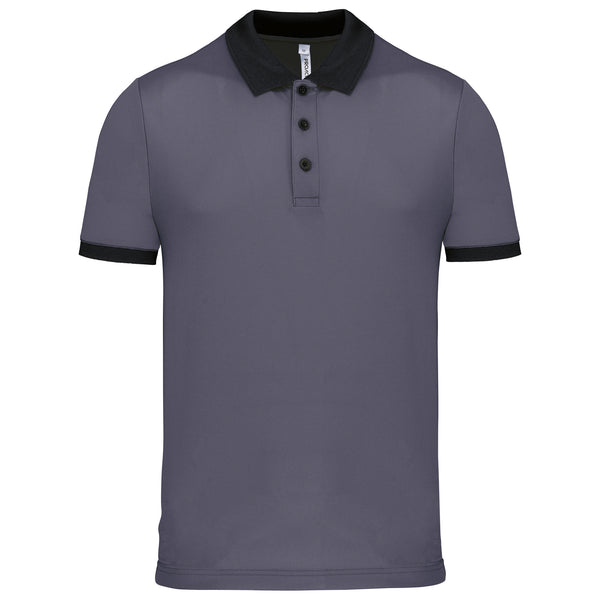 Performance piqué poloshirt voor heren