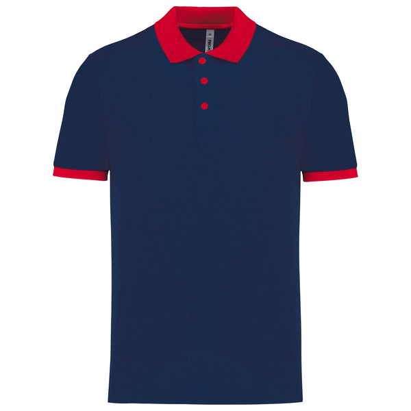 Men's performance piqué polo shirt