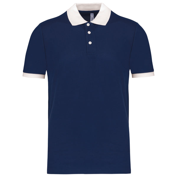 Men's performance piqué polo shirt