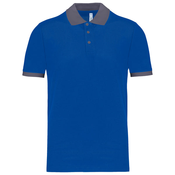 Men's performance piqué polo shirt