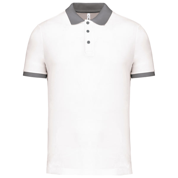 Performance piqué poloshirt voor heren