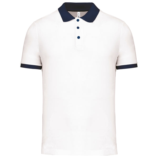 Performance piqué poloshirt voor heren