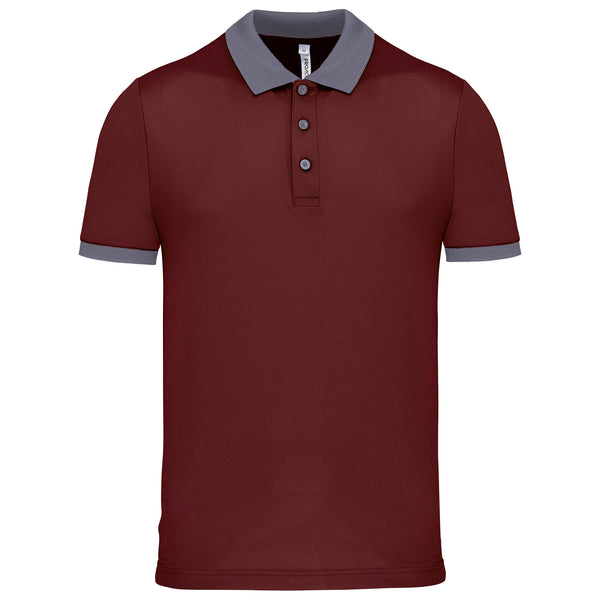 Performance piqué poloshirt voor heren