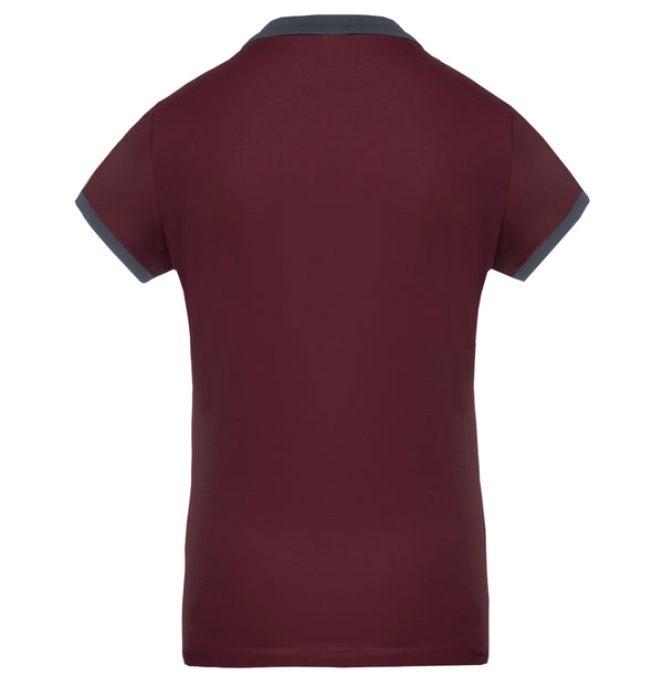 Performance piqué poloshirt voor dames