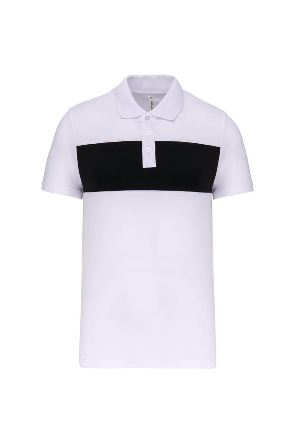 Unisex short sleeve polo shirt