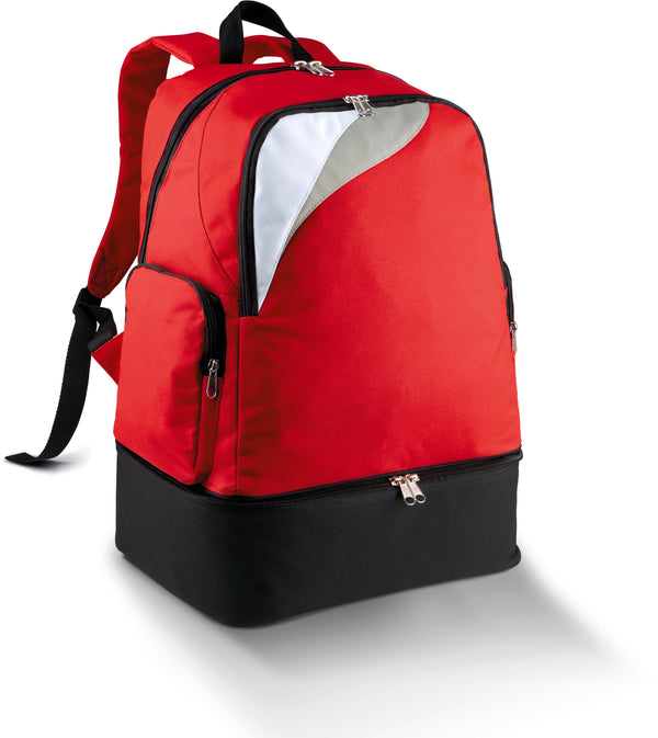 Rigid bottom multisport backpack