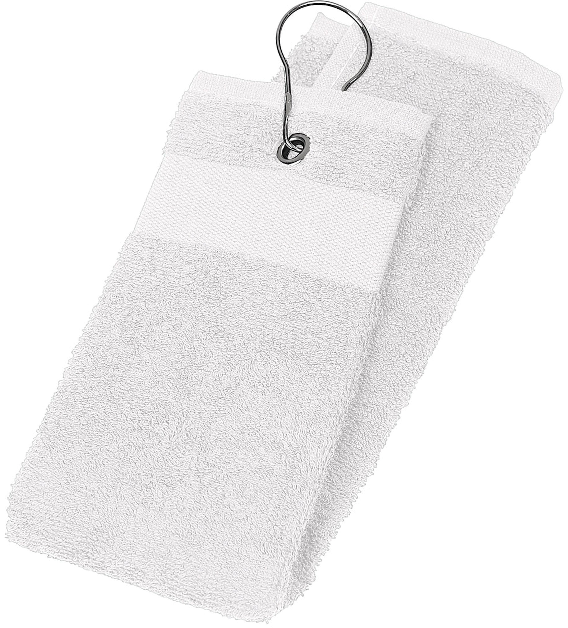 Serviette de golf - œillet central