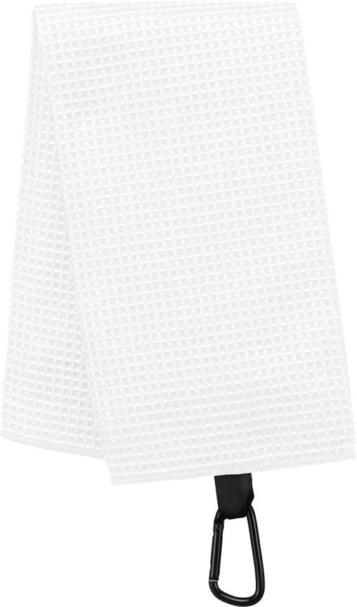 Serviette de golf nid d'abeille