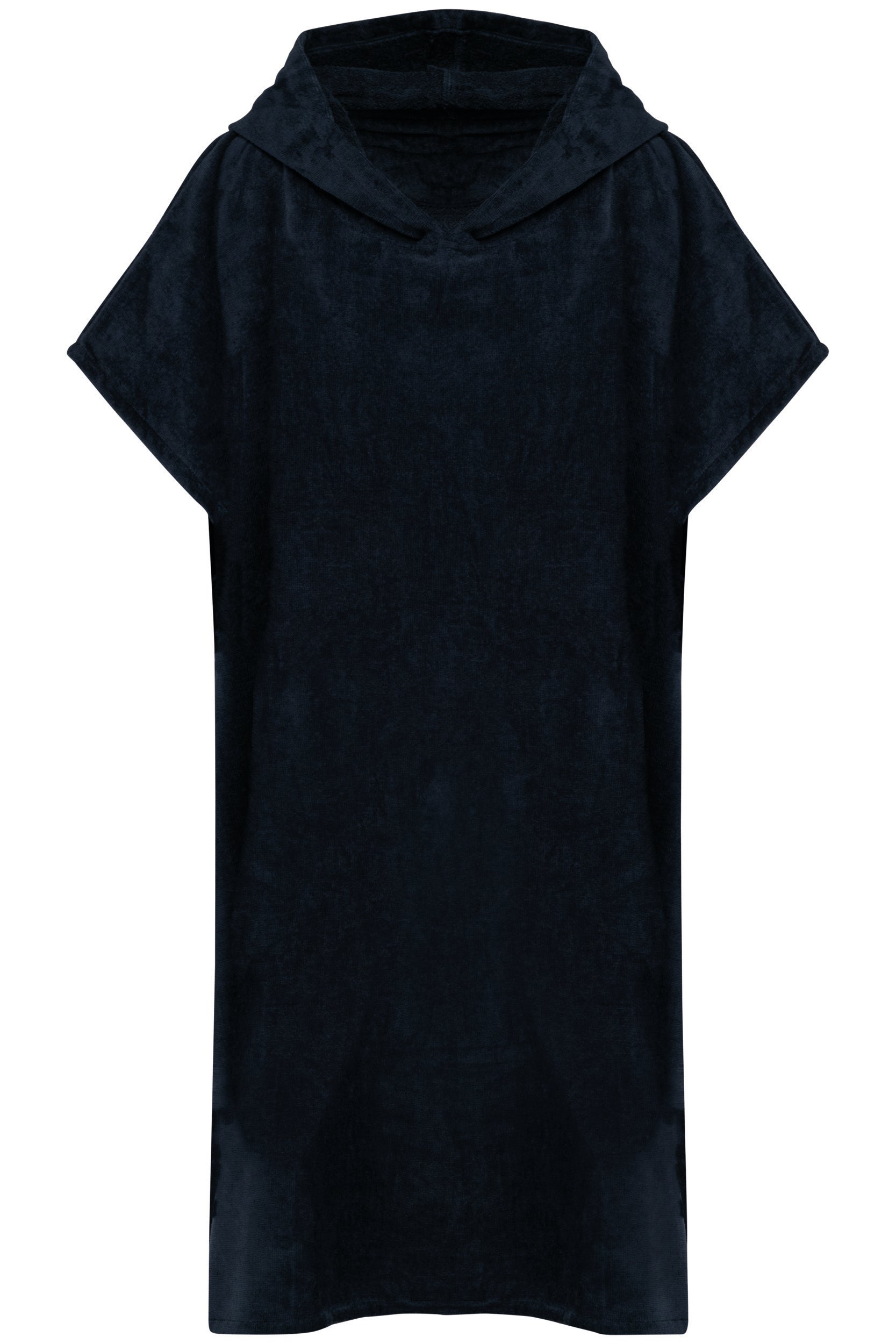 Poncho éponge à capuche unisexe