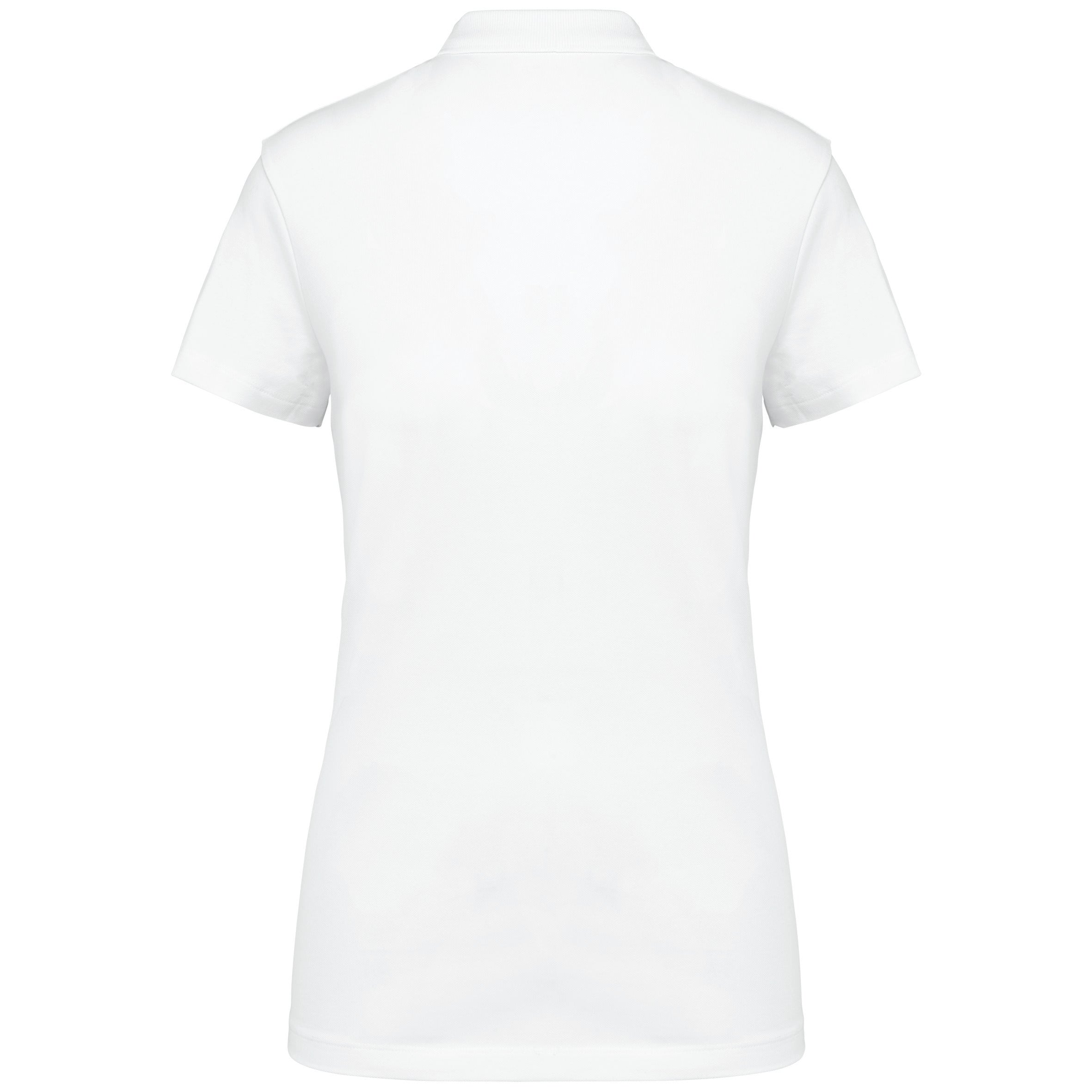 Polo Supima® manches courtes femme