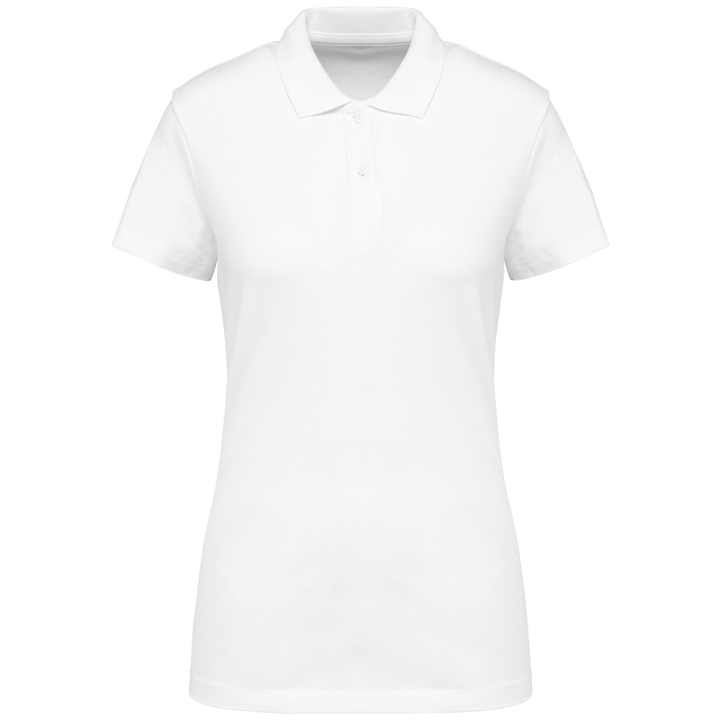 Polo Supima® manches courtes femme