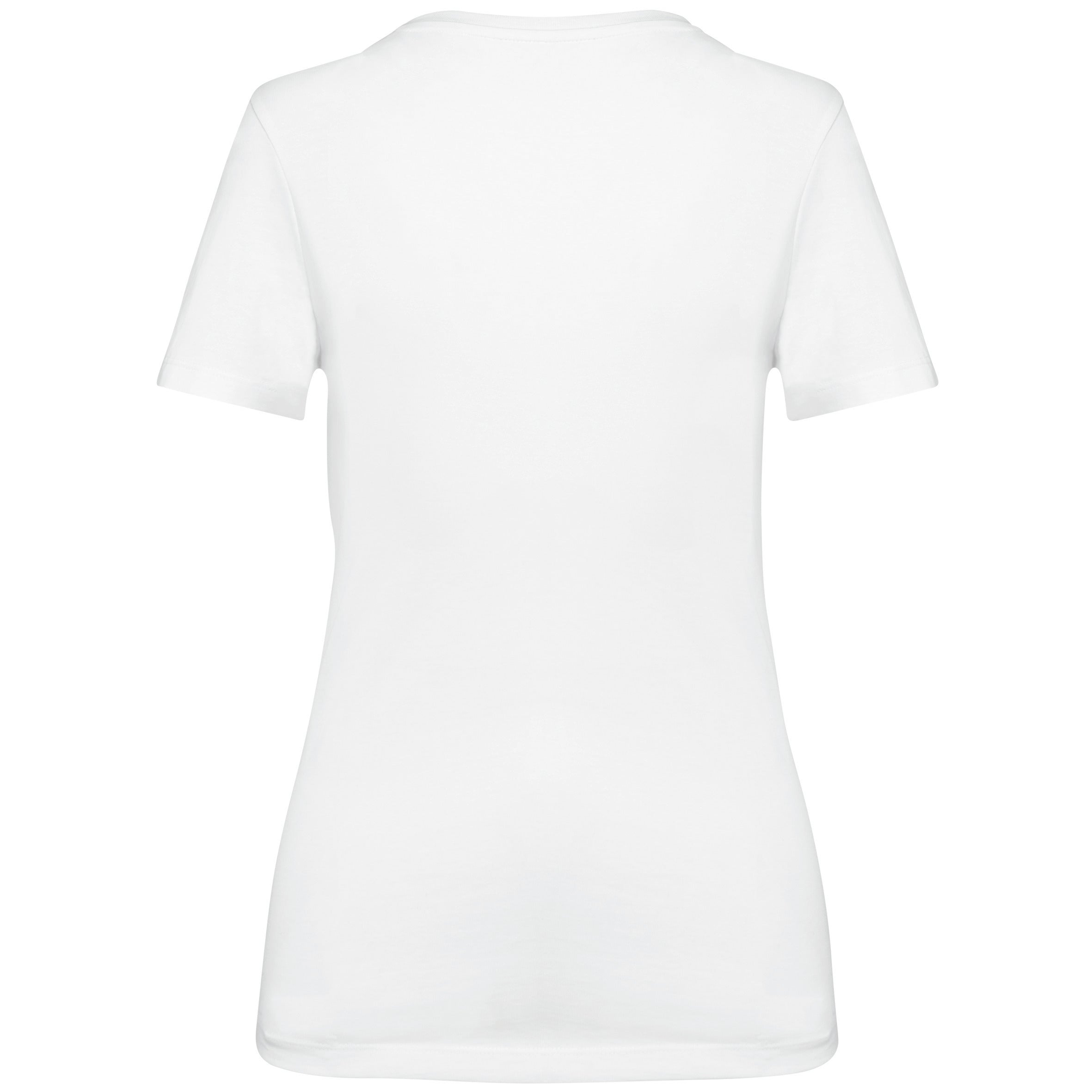 T-shirt Supima® col rond manches courtes femme