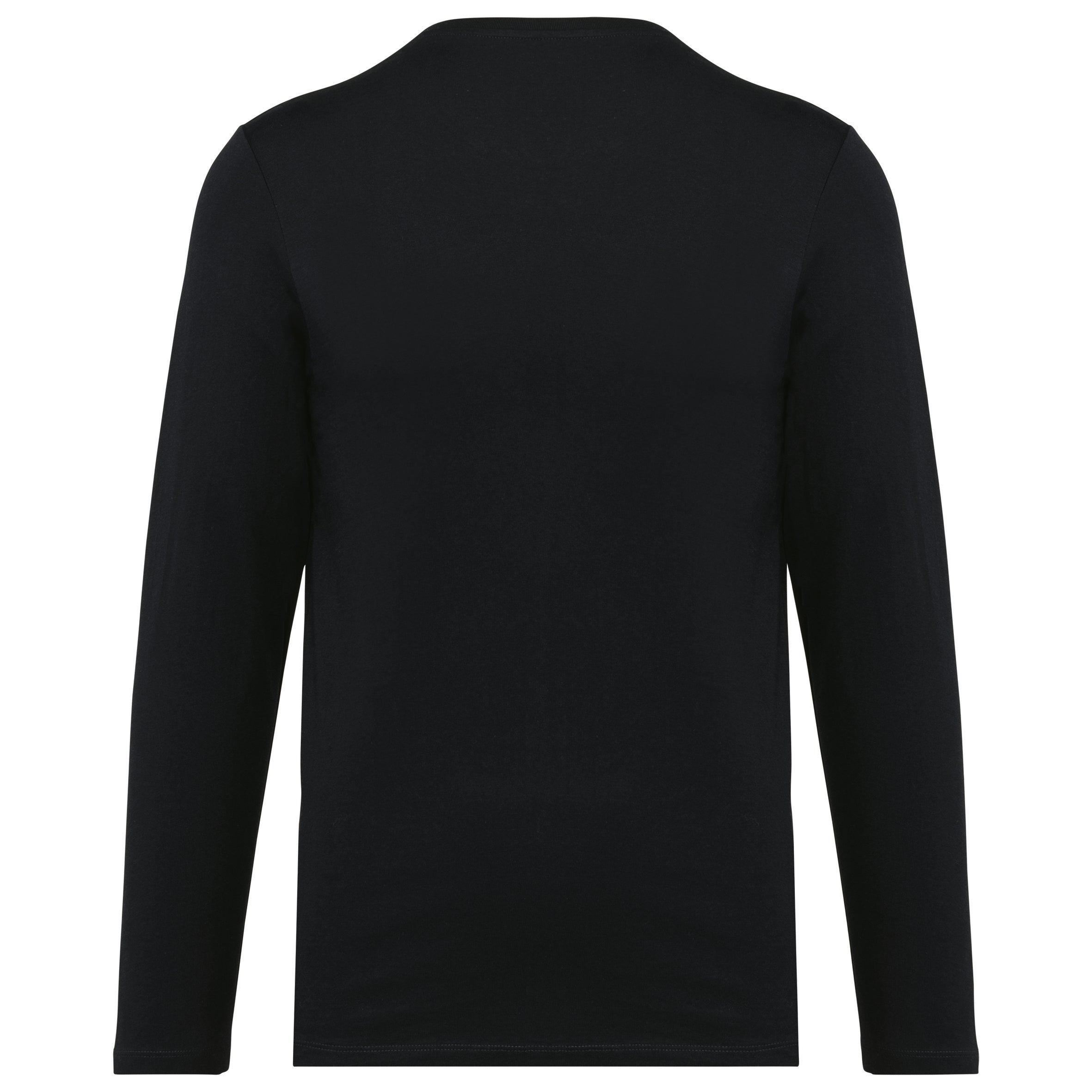 T-shirt Supima® col rond manches longues homme