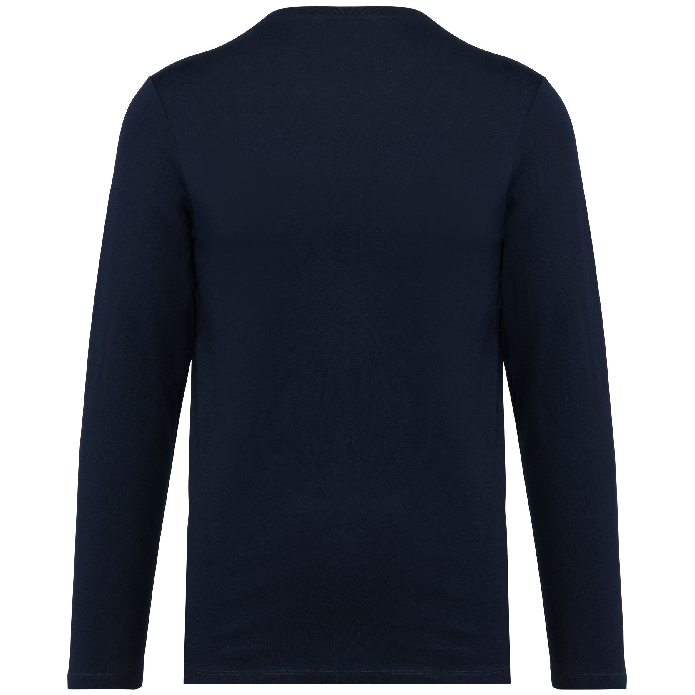 T-shirt Supima® col rond manches longues homme
