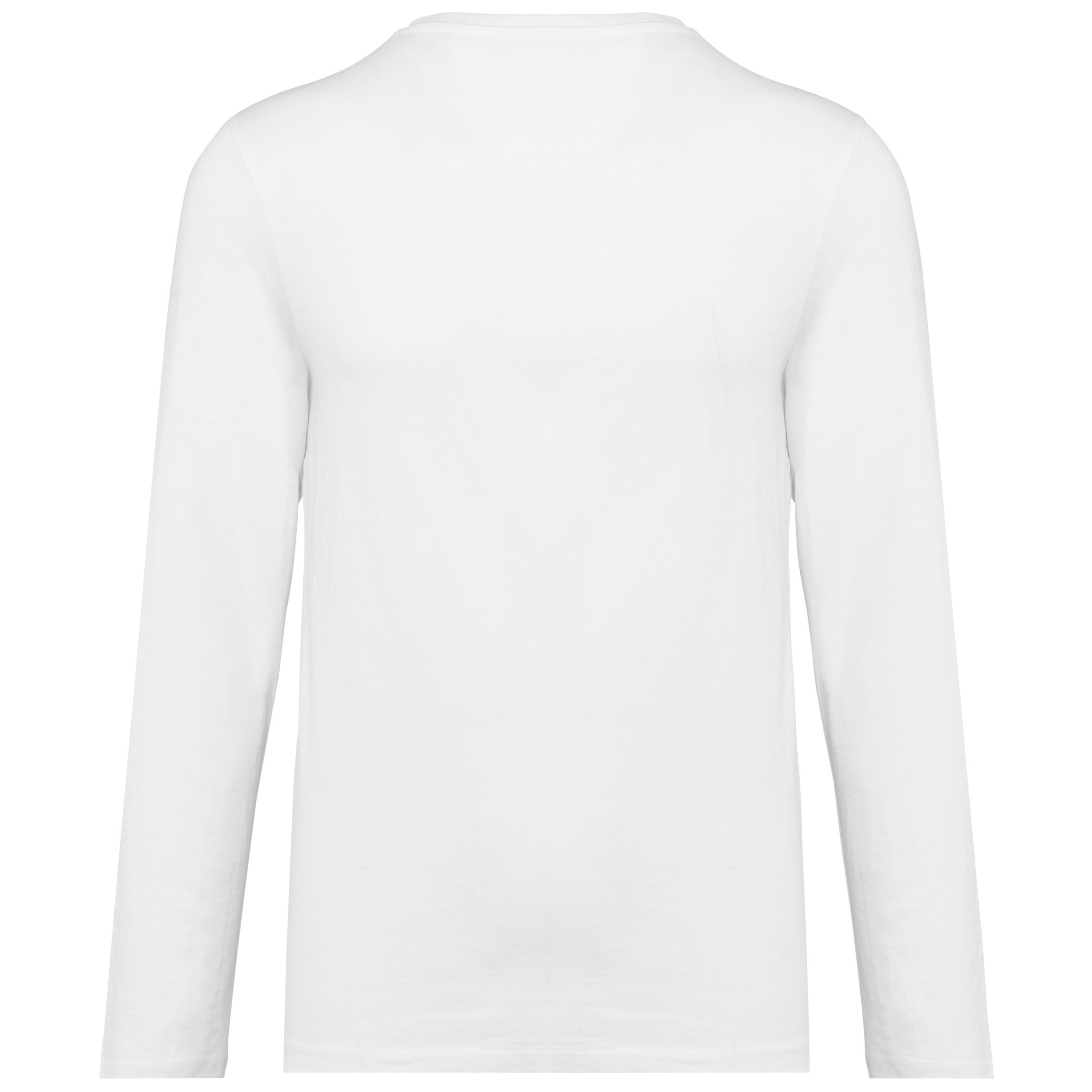 T-shirt Supima® col rond manches longues homme
