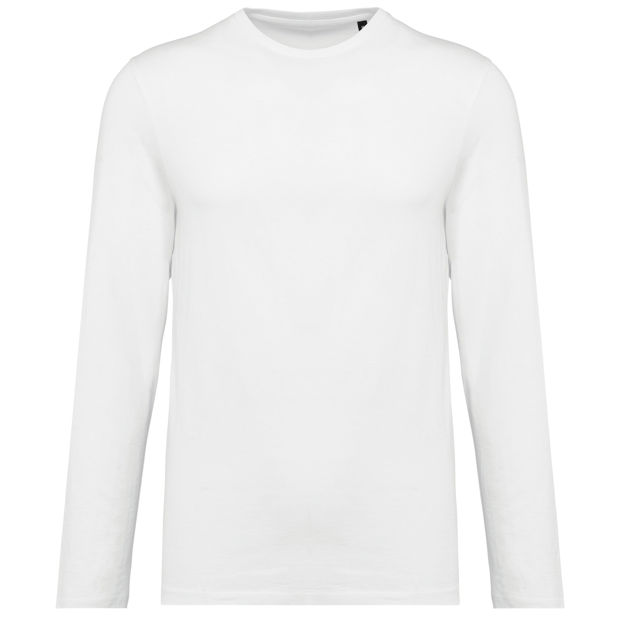 T-shirt Supima® col rond manches longues homme