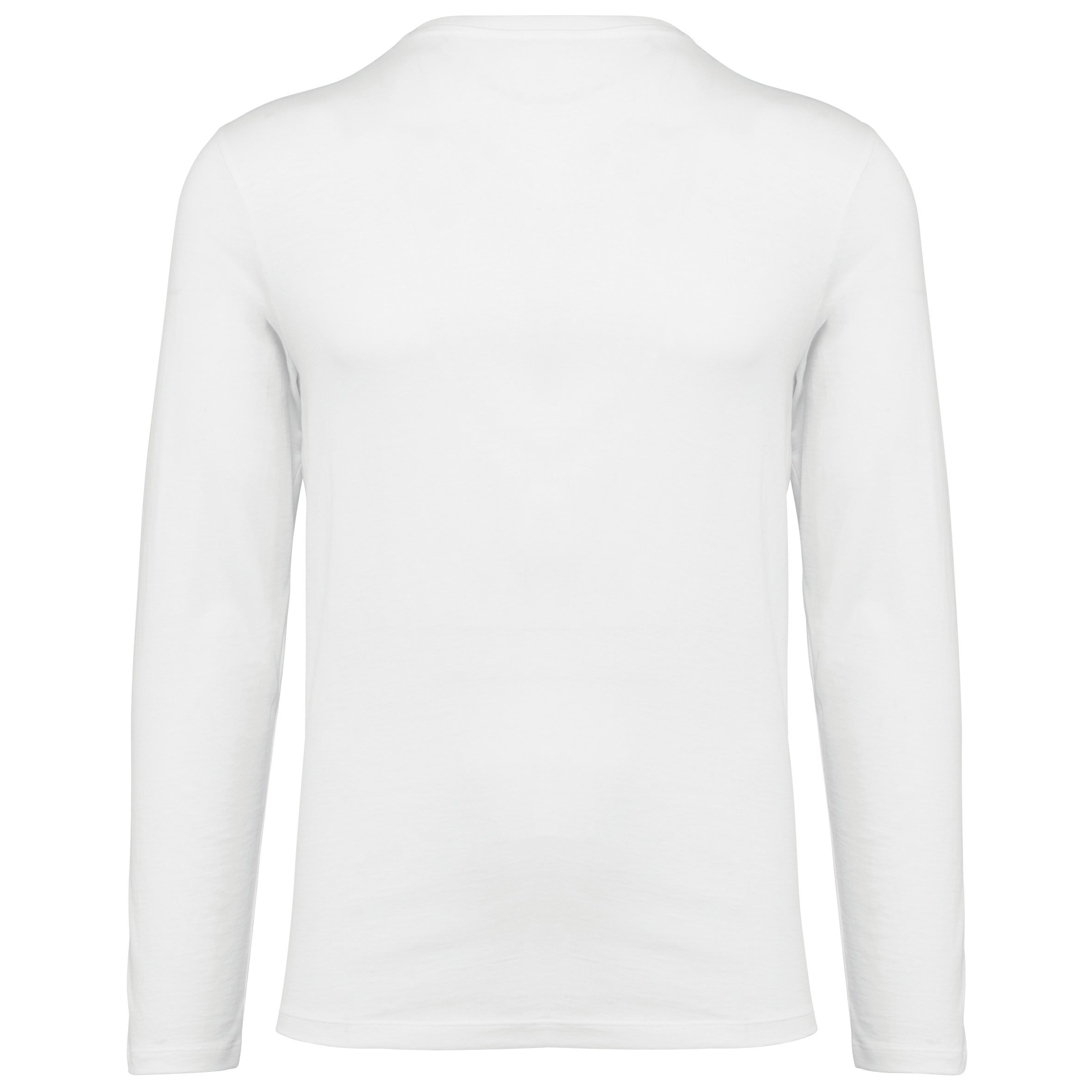 T-shirt Supima® col V manches longues homme