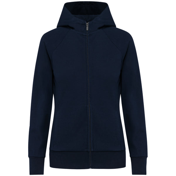 Veste zippée à capuche femme