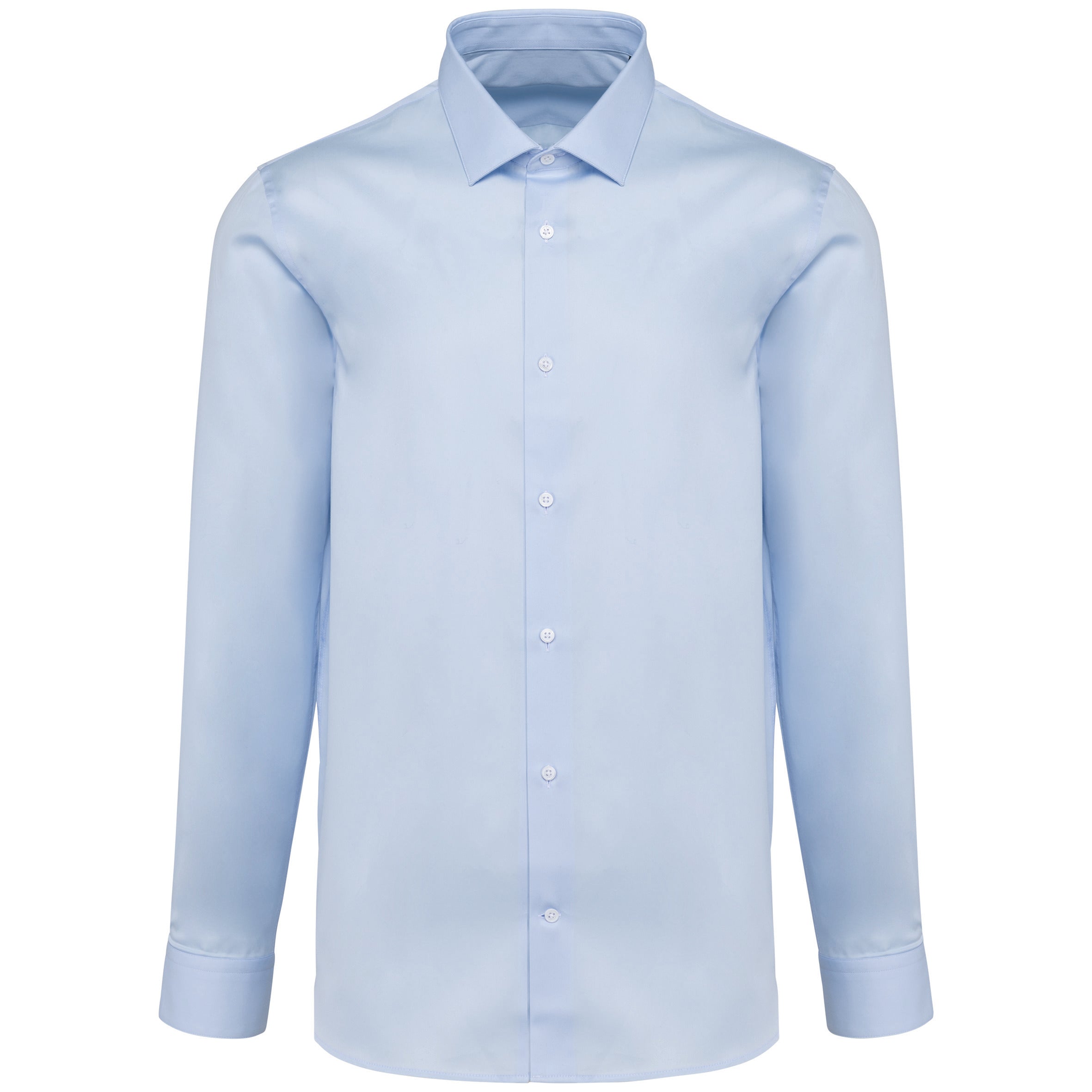 Chemise popeline manches longues homme