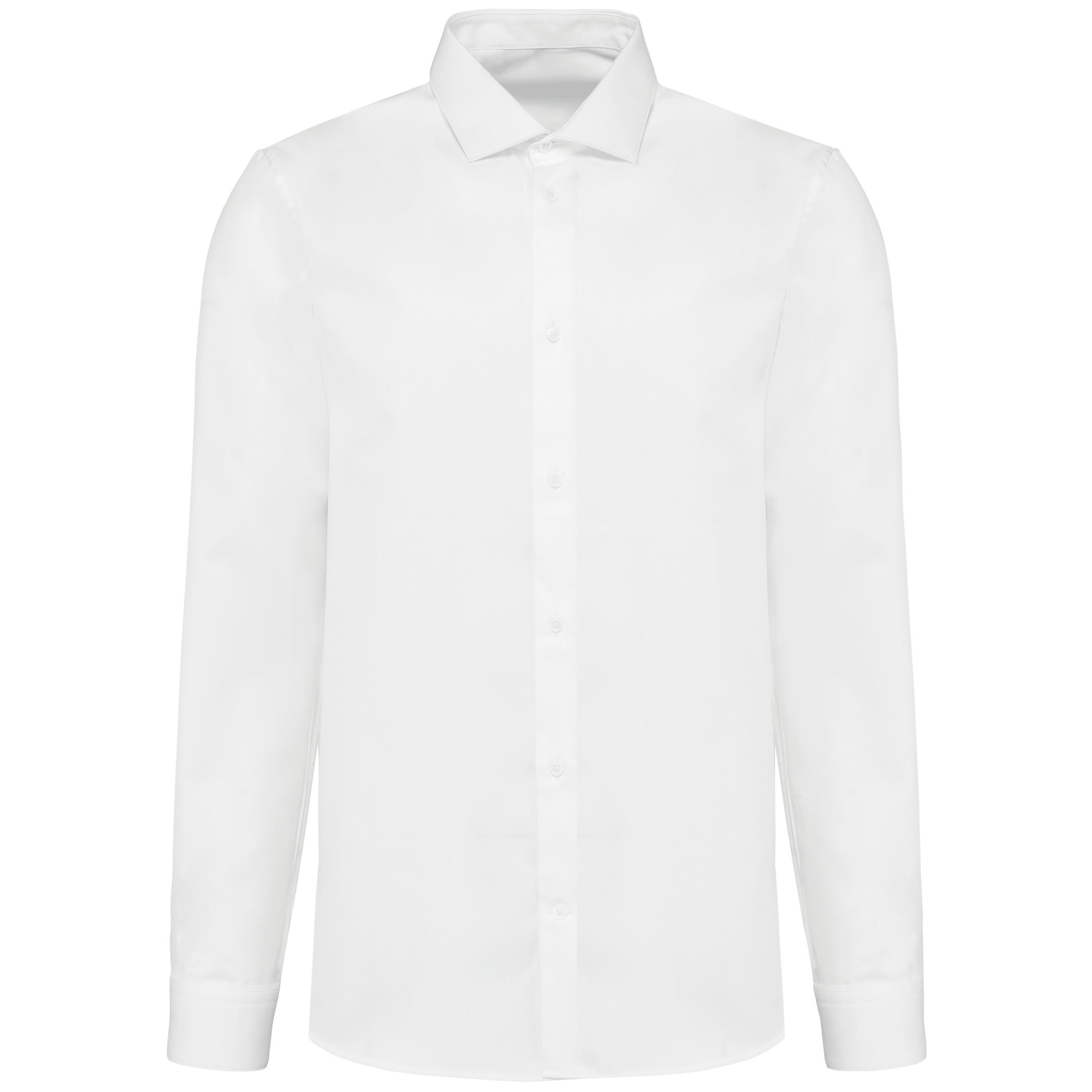 Chemise popeline manches longues homme