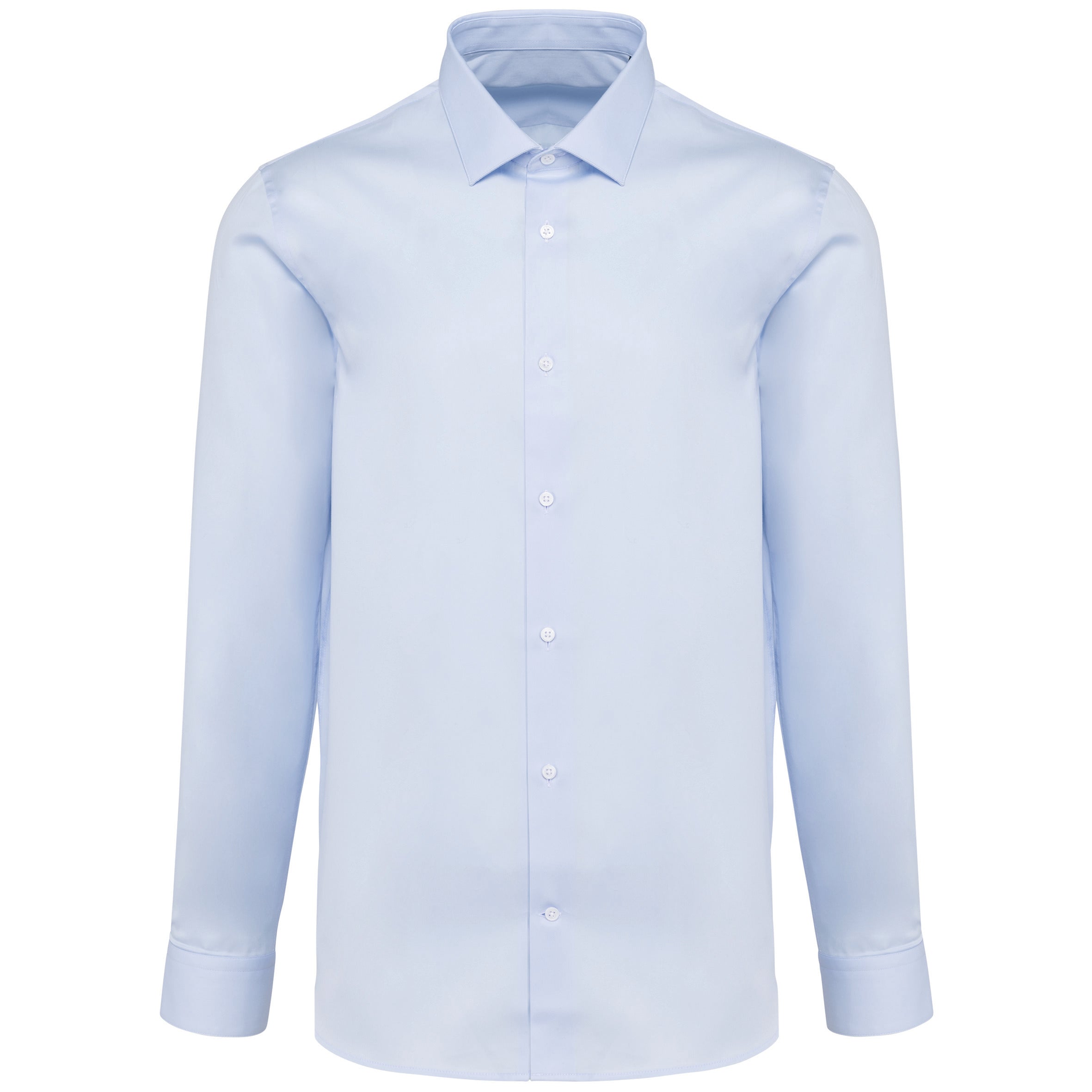 Chemise popeline manches longues homme
