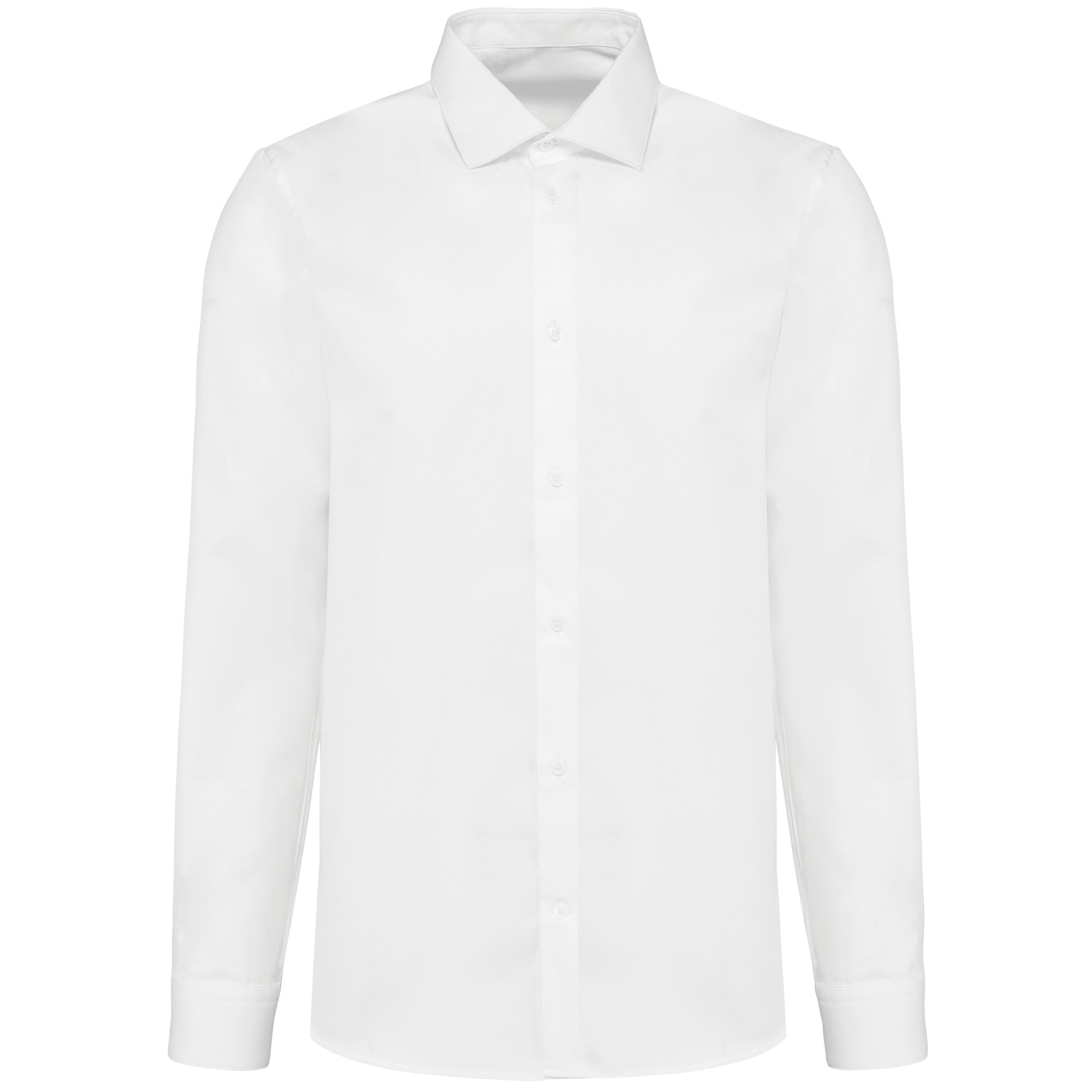 Chemise popeline manches longues homme