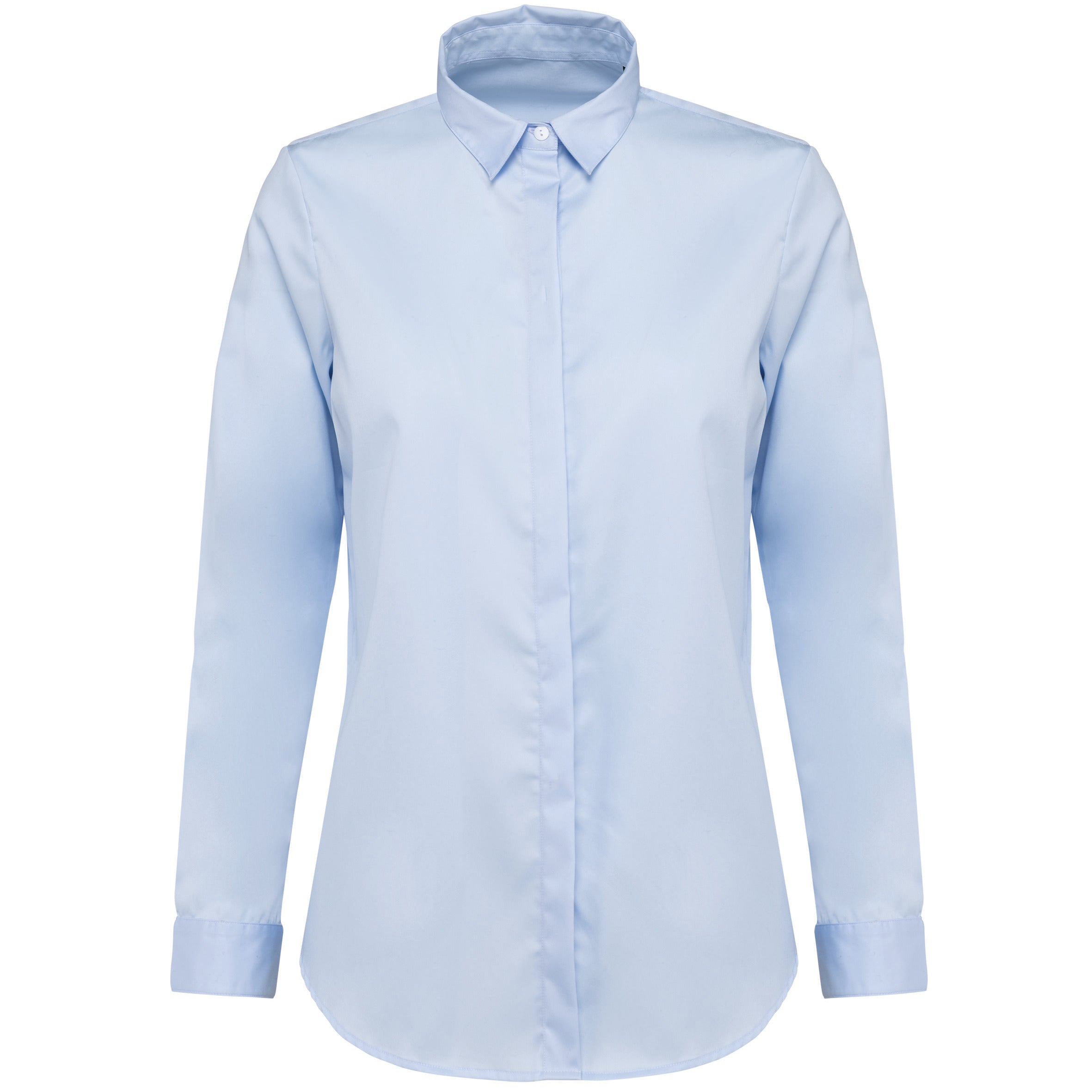 Chemise twill manches longues femme