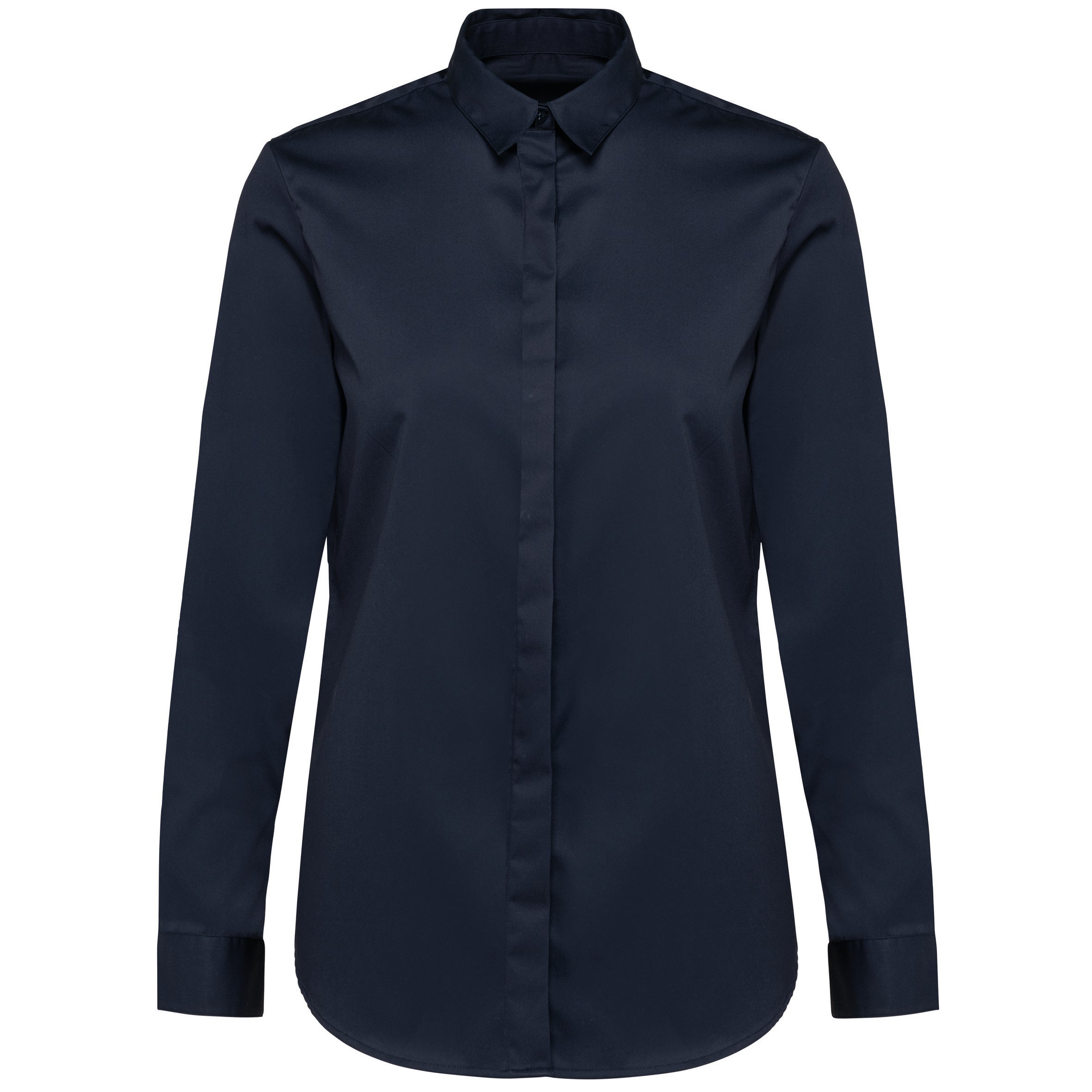 Chemise twill manches longues femme