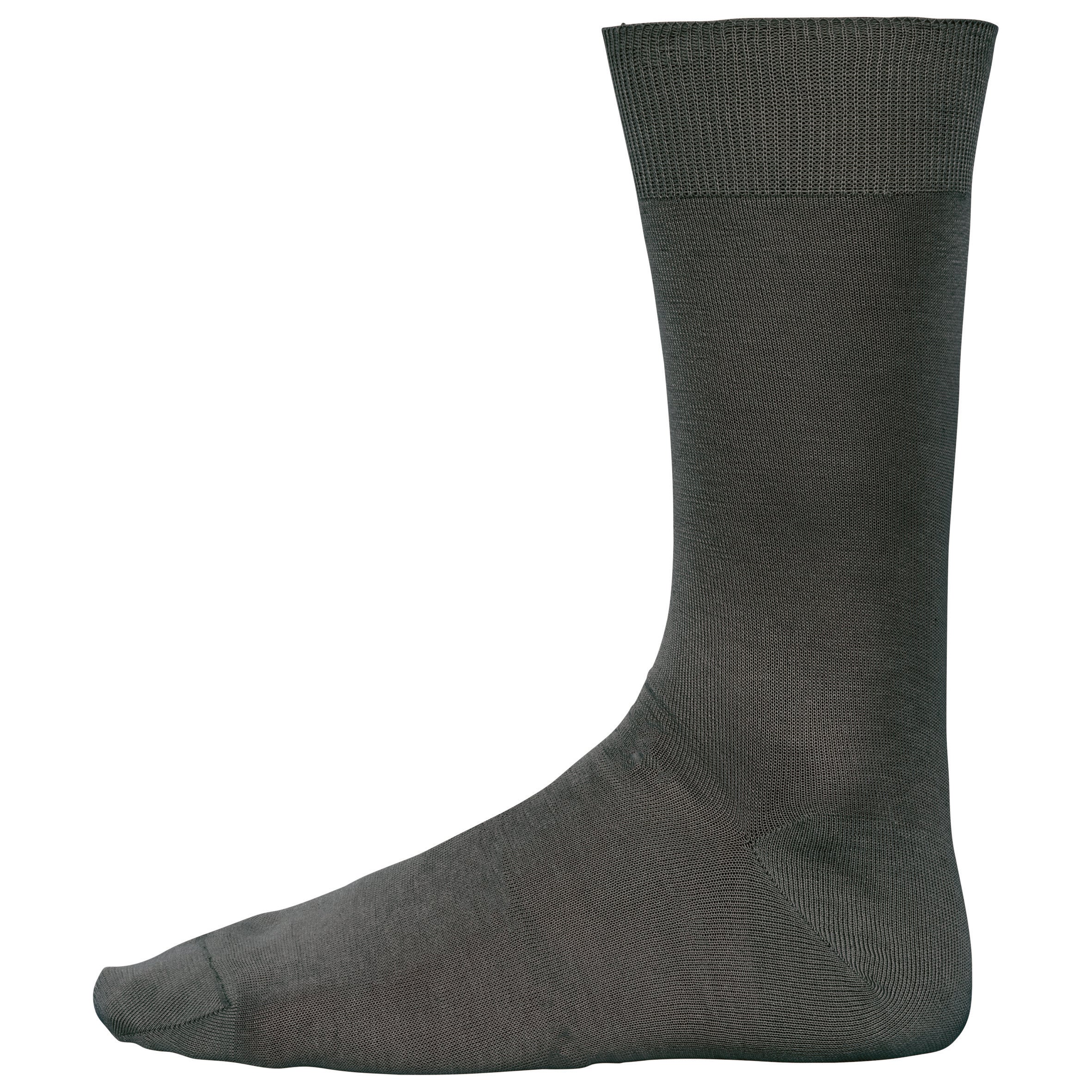 Chaussettes jersey coton fil d'Écosse homme