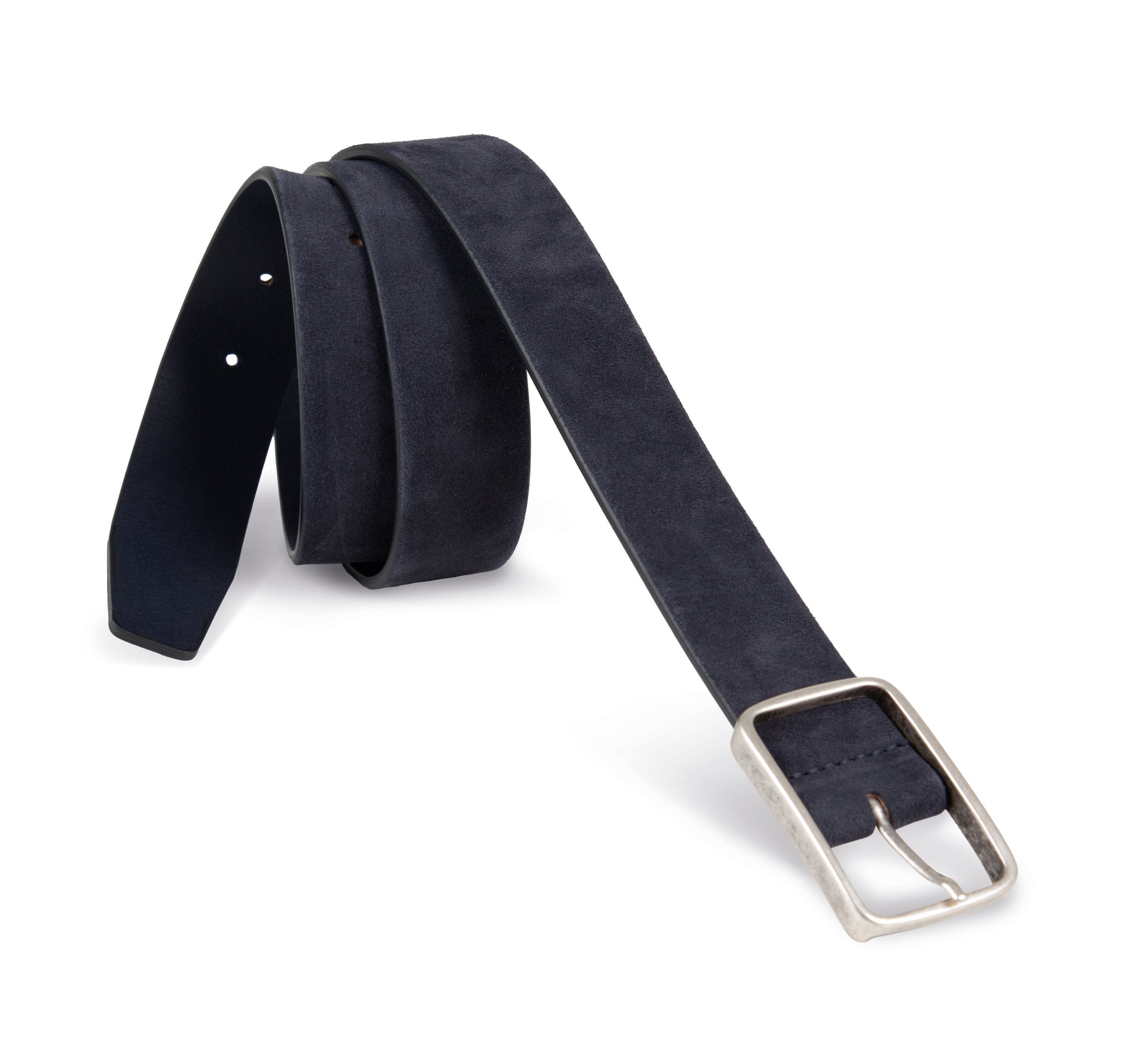 Men's suede leather belt