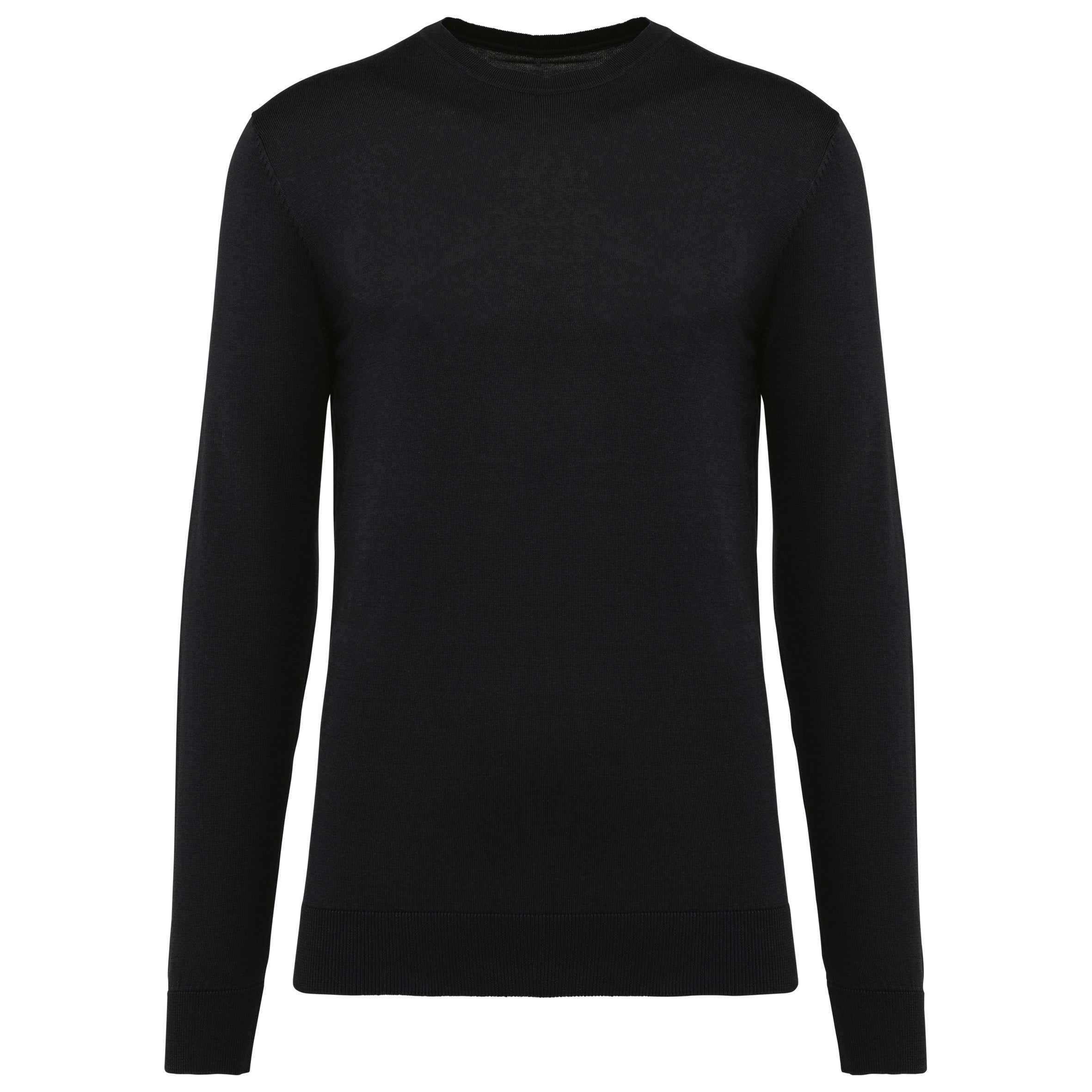 Pull Supima® col rond homme