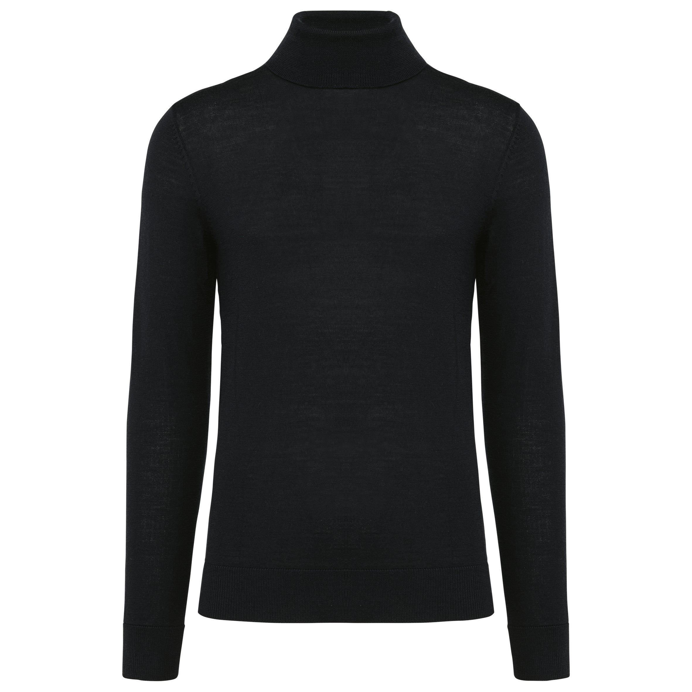 Pull Mérinos col roulé homme