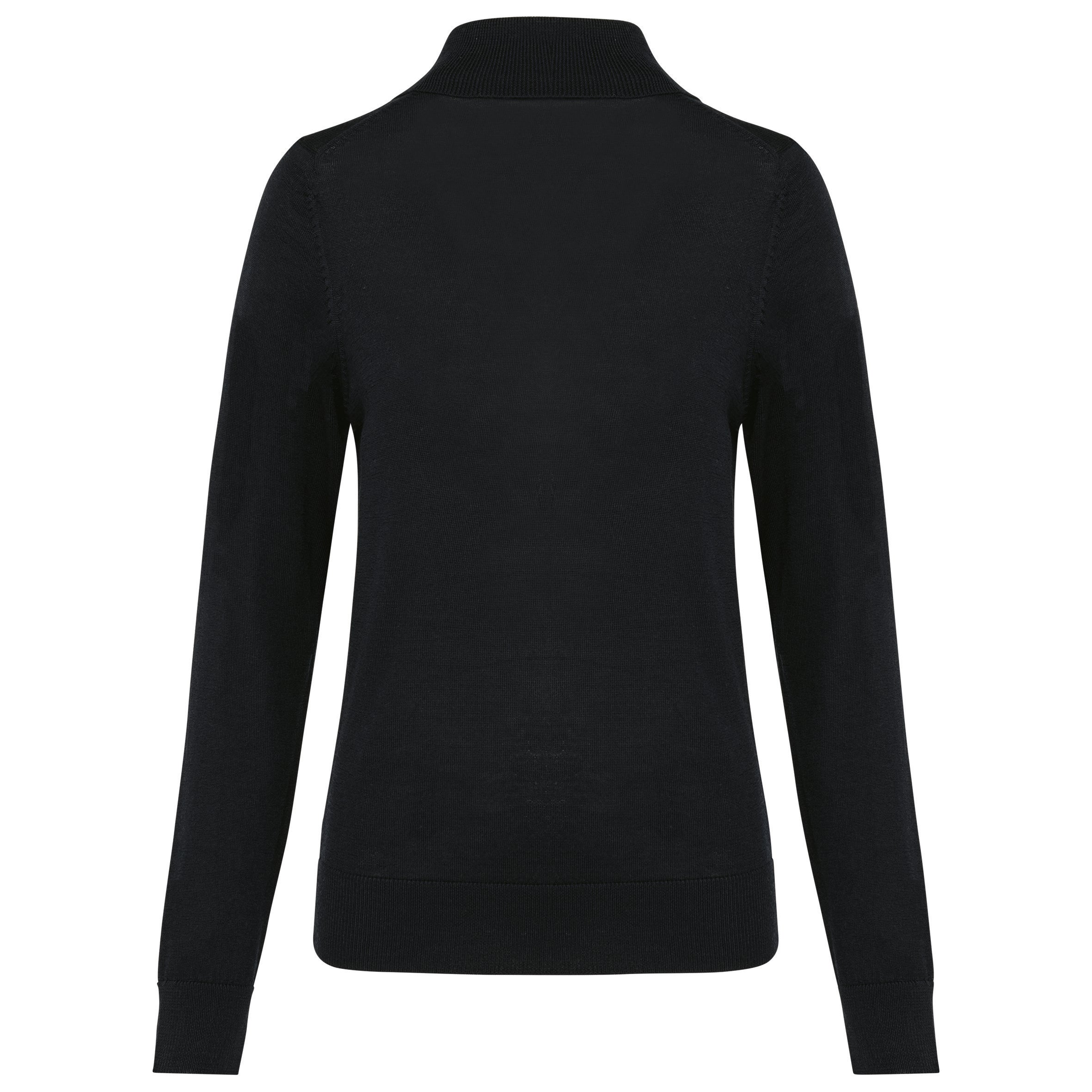 Pull Mérinos col roulé femme