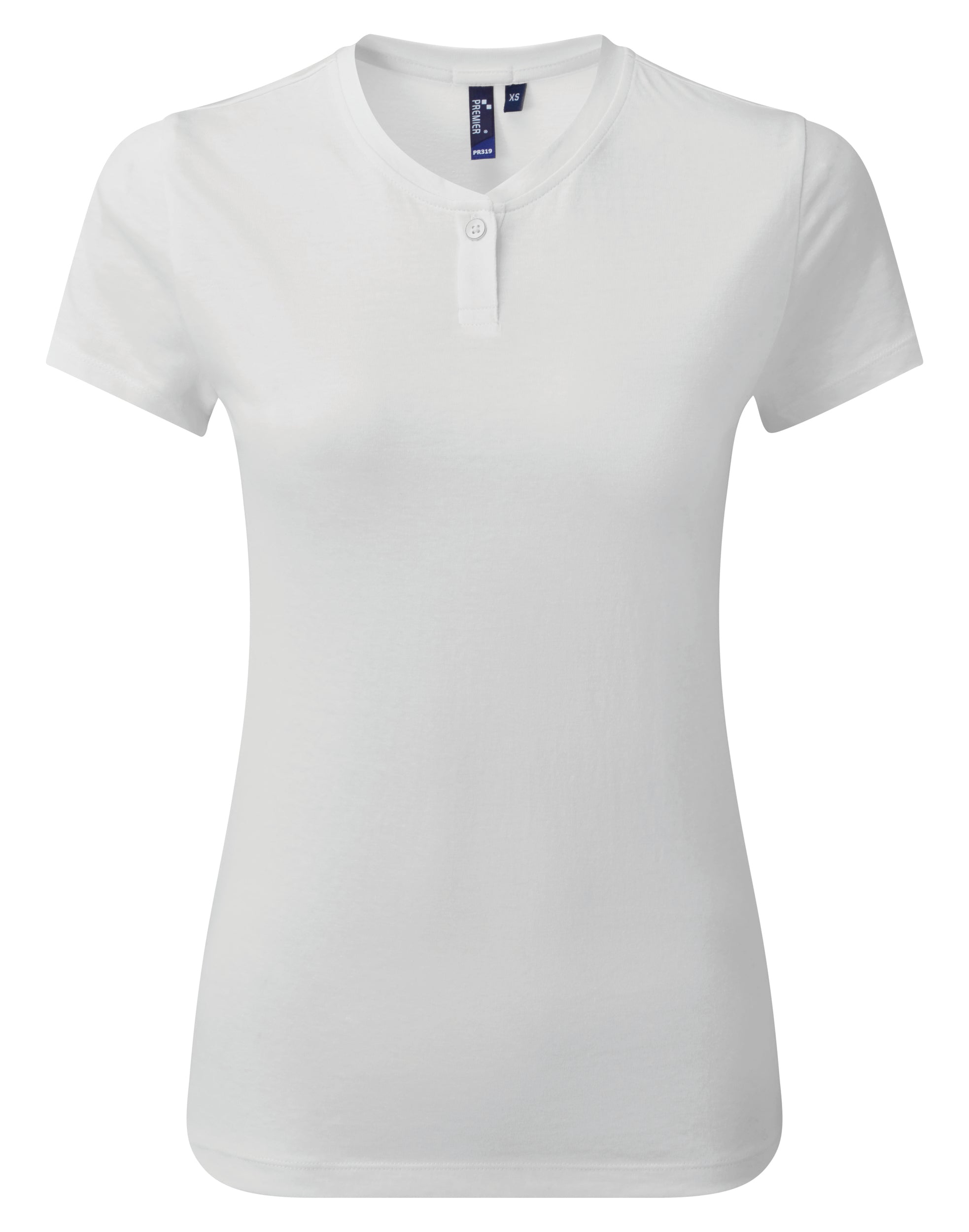 T-shirt col boutonné écoresponsable femme " Comis"