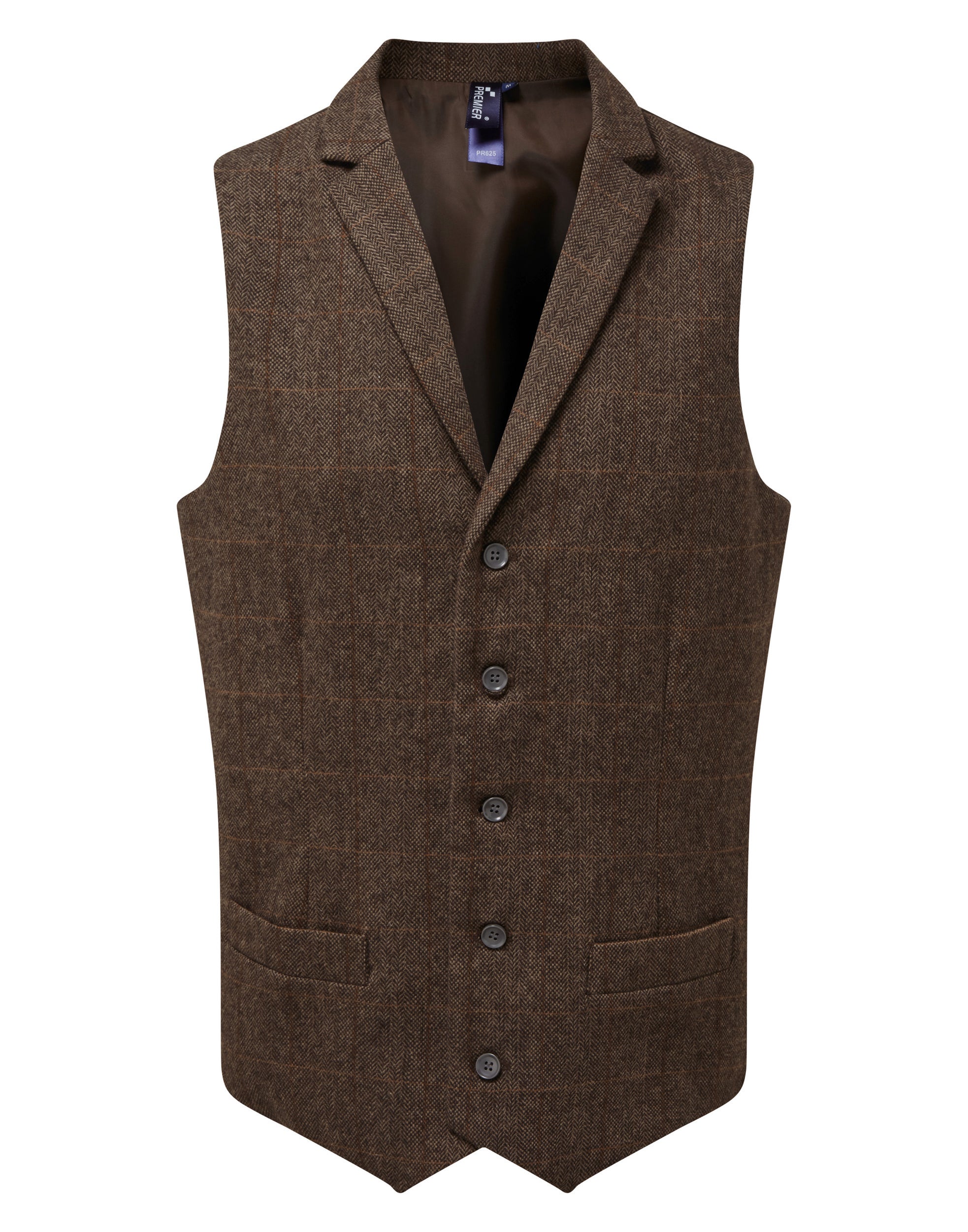 Visgraat gilet voor heren