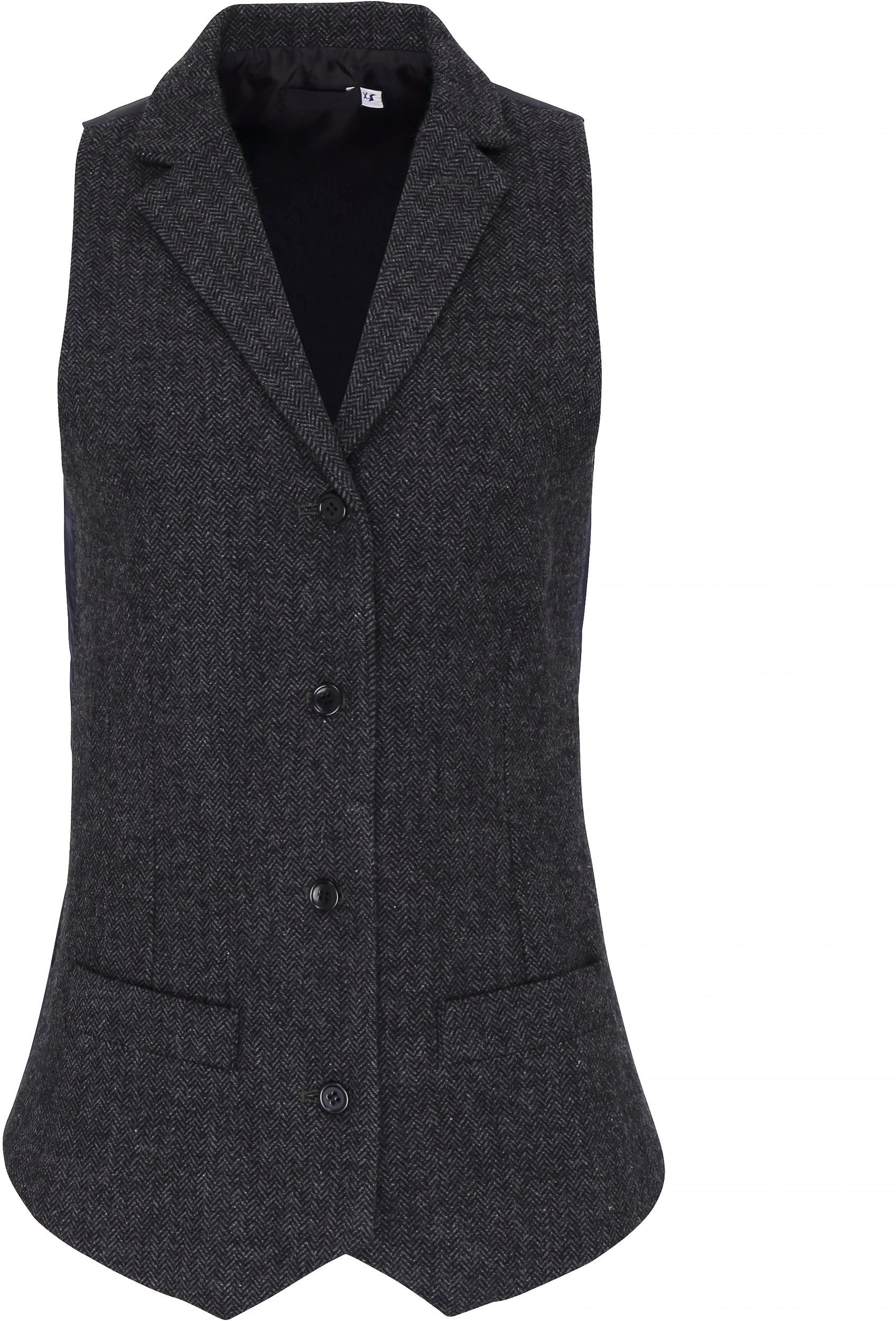 Vest met visgraatpatroon voor dames