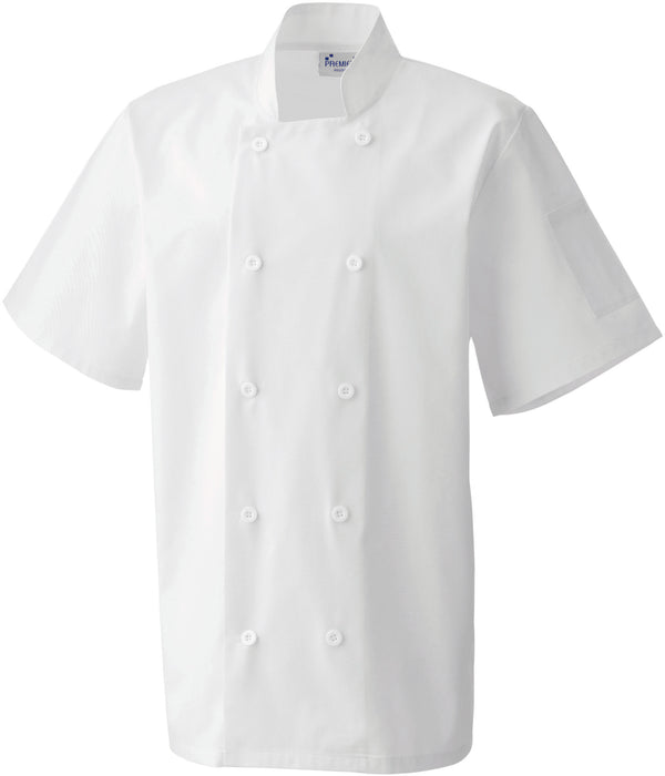 Veste de cuisine manches courtes