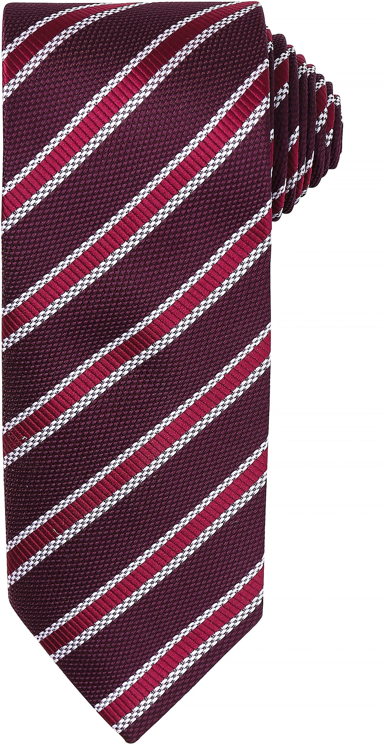 "Waffle" striped tie