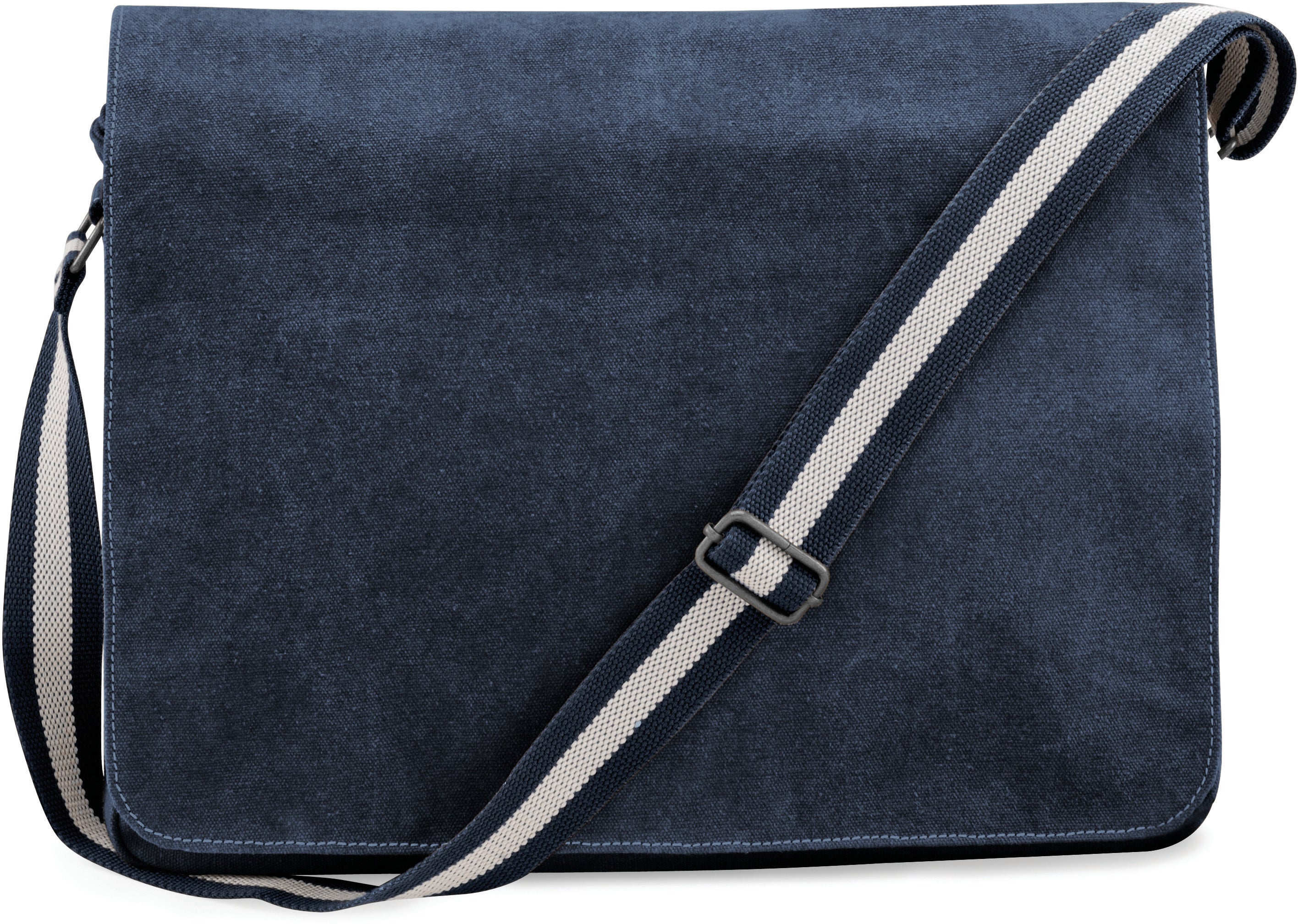 Vintage canvas koerierstas