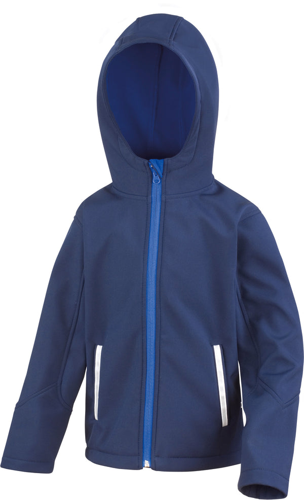 Children's Hooded Softshell Jacket