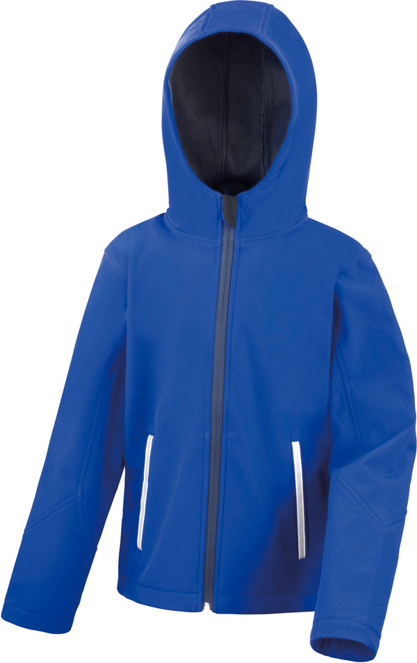 Children's Hooded Softshell Jacket