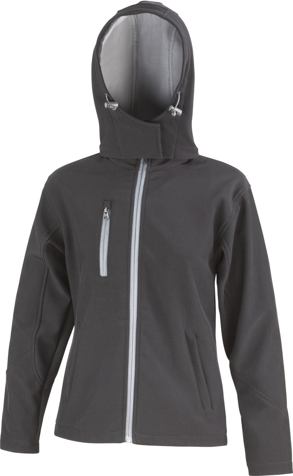 Women's Hooded Softshell Jacket TX Performance