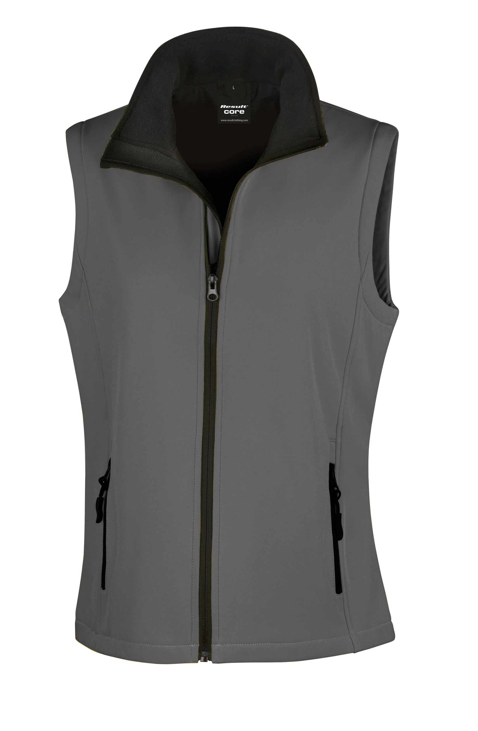 Dames bedrukbare softshell bodywarmer