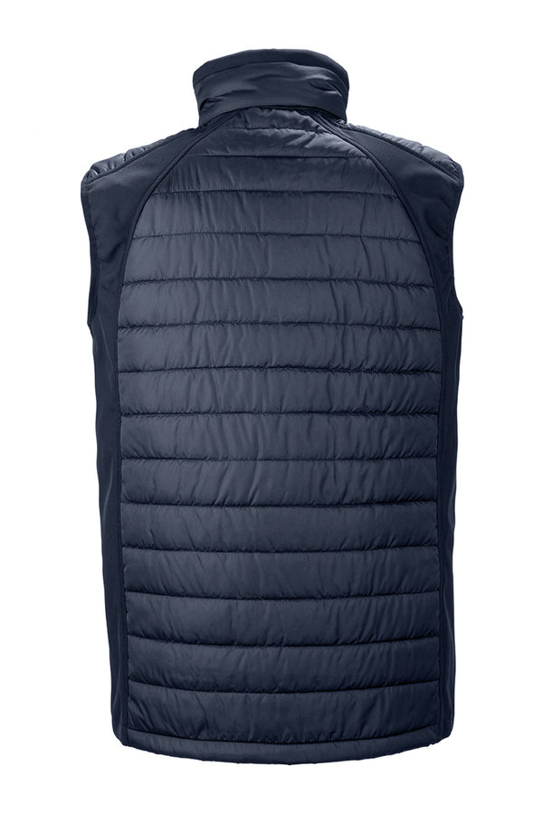 Gilet softshell rembourré black compass recyclé II